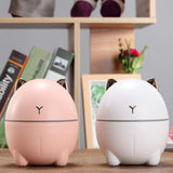 Cute Cat Portable Mini USB Humidifier – Silent Air Humidifier for Home, Office, Bedroom & Desktop