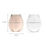 Cute Cat Portable Mini USB Humidifier – Silent Air Humidifier for Home, Office, Bedroom & Desktop