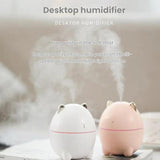 Cute Cat Portable Mini USB Humidifier – Silent Air Humidifier for Home, Office, Bedroom & Desktop