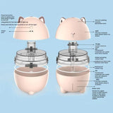 Cute Cat Portable Mini USB Humidifier – Silent Air Humidifier for Home, Office, Bedroom & Desktop