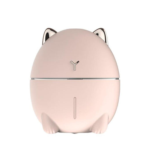 Cute Cat Portable Mini USB Humidifier – Silent Air Humidifier for Home, Office, Bedroom & Desktop