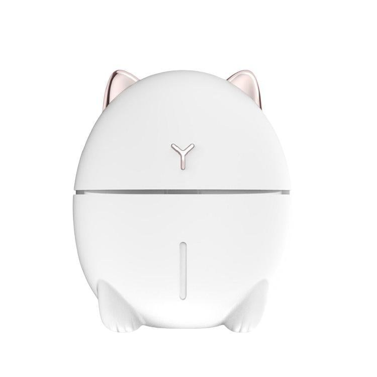 Cute Cat Portable Mini USB Humidifier – Silent Air Humidifier for Home, Office, Bedroom & Desktop