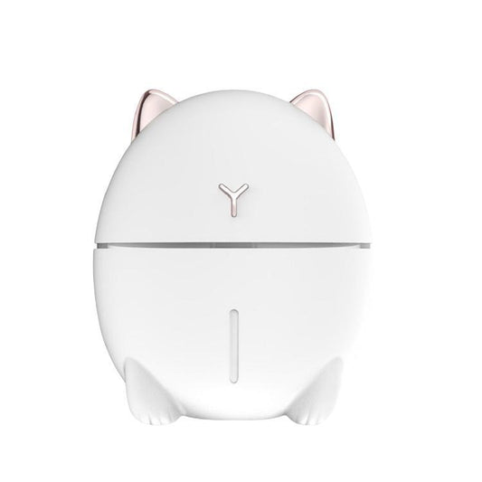 Cute Cat Portable Mini USB Humidifier – Silent Air Humidifier for Home, Office, Bedroom & Desktop