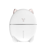 Cute Cat Portable Mini USB Humidifier – Silent Air Humidifier for Home, Office, Bedroom & Desktop