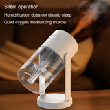 280ml Volcano Cup Rotating Air Humidifier Mini Colorful Ambient Light Car Aroma Diffuser