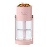 280ml Volcano Cup Rotating Air Humidifier Mini Colorful Ambient Light Car Aroma Diffuser