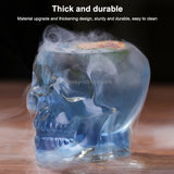 Crystal Skull Head Vodka Whiskey Shot Glass(Transparent)