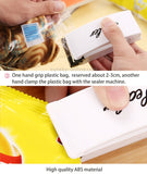 Multi-function Mini Portable Handy Plastic Bag Sealer Sealing Machine(White)