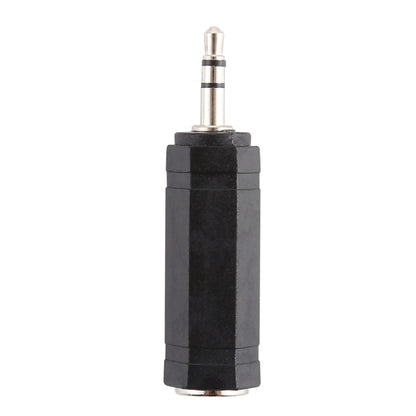 3.5mm Plug to 6.35mm Stereo Jack Adaptor Socket Adapter, 3.5mm Male to 6.35mm Female