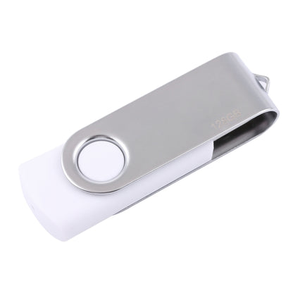 فلاشة تويستر USB 2.0 سعة 128 جيجابايت، لون أبيض