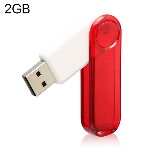 قرص فلاش USB سعة 2 جيجابايت، 2 جيجابايت (أحمر)