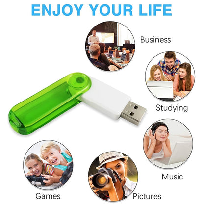 قرص فلاش USB سعة 2 جيجابايت، 2 جيجابايت (أحمر)