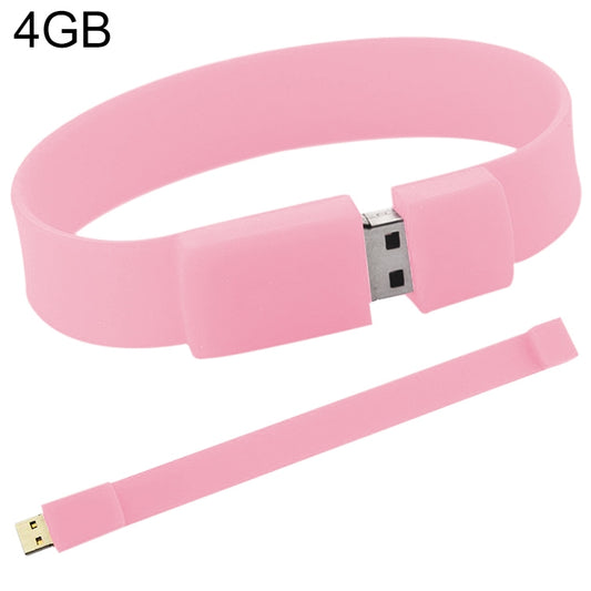 قرص فلاش USB 2.0 من السيليكون بسعة 4 جيجابايت
