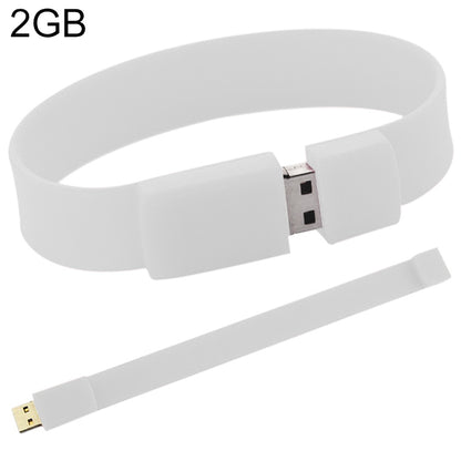 2GB Silicon Bracelets USB 2.0 Flash Disk, 2GB