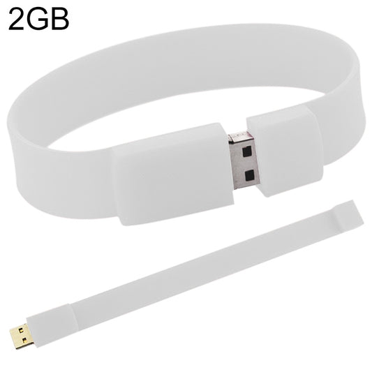 قرص فلاش USB 2.0 من السيليكون بسعة 2 جيجابايت