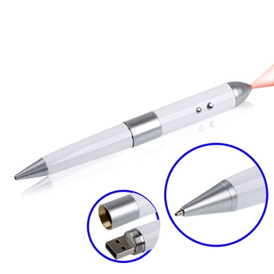 فلاشة USB 2.0 على شكل قلم ليزر 3 في 1، 2 جيجابايت، 4 جيجابايت، 8 جيجابايت