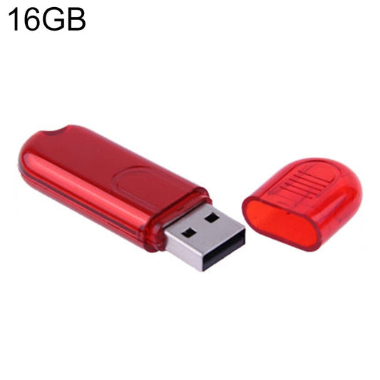 قرص فلاش USB سعة 16 جيجابايت، 16 جيجابايت (أحمر)