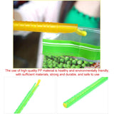 3 x Revolutionary Big Size Plastic Slide & Store Bag Sealer Keeping Fresh Bag Sealing Bar Rod Stick Strip