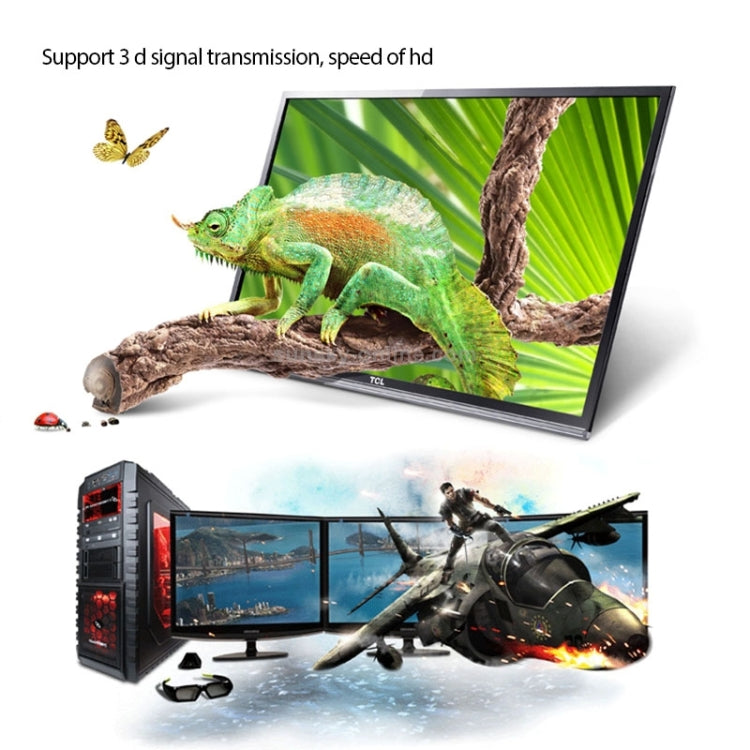 كابل HDMI 4K إصدار 2.0 OD8.0 بطول 20 مترًا مع موصل ومحول مع معزز إشارة، مع معزز إشارة، الطول: 20 مترًا