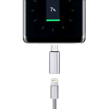 8 Pin Female to USB-C / Type-C Male Metal Shell Adapter