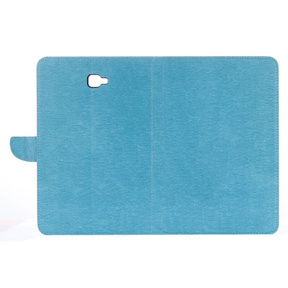 For Galaxy Tab A 10.1 (2016) / P580 Simple Style Horizontal Flip Leather Case with Holder & Card Slots & Wallet