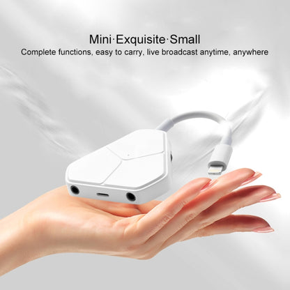 5 In 1 Multifunctional Live Broadcast Converter Mini Sound Card, 5 In 1