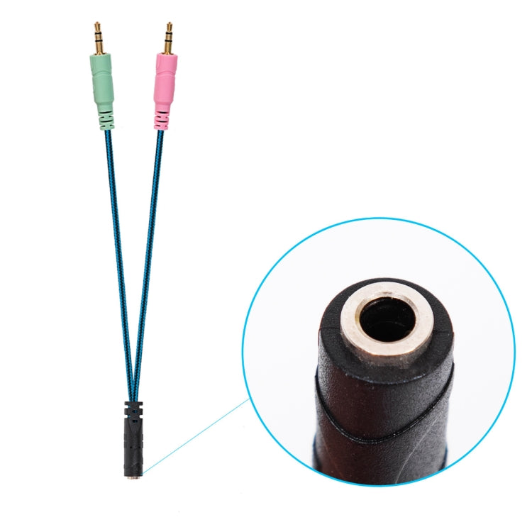 ZS0158 Elbow Plug + Adapter Cable Gaming Headset Audio Cable for SteelSeries Arctis 3 / 5 / 7, Elbow Plug + Adapter Cable