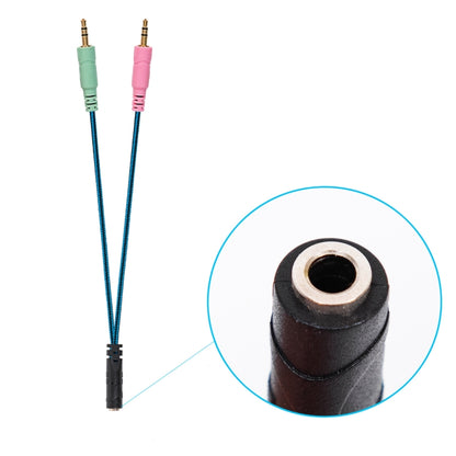 ZS0158 Elbow Plug + Adapter Cable Gaming Headset Audio Cable for SteelSeries Arctis 3 / 5 / 7, Elbow Plug + Adapter Cable