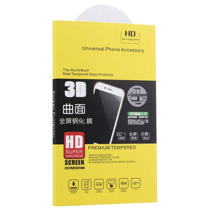 Full Glue Full Screen Curved Case Friendly Tempered Glass Film  For Galaxy S8 / G950, For Galaxy S8 Adhesive Black Frame