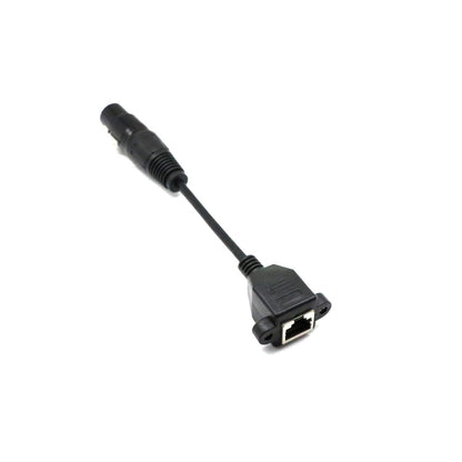 15cm XLR 3 Pin Female To RJ45 Female Network Connector Adapter Converter Cable, 15cm