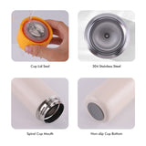 420ml Vacuum Insulated Water Bottle with LED Temperature Display