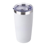 600ml Stainless Steel Vacuum Insulated Coffee Travel Mug Double Wall Thermal Cup