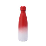 500ml Gradient Colored Coating Stainless Steel Water Vacuum Bottle