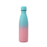 500ml Gradient Colored Coating Stainless Steel Water Vacuum Bottle