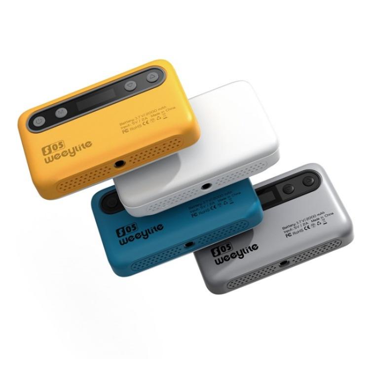 Weeylite S05 Portable App Control Phone Fill Lamp Video Live Streaming Photography RGB Full Color Fill Light, S05