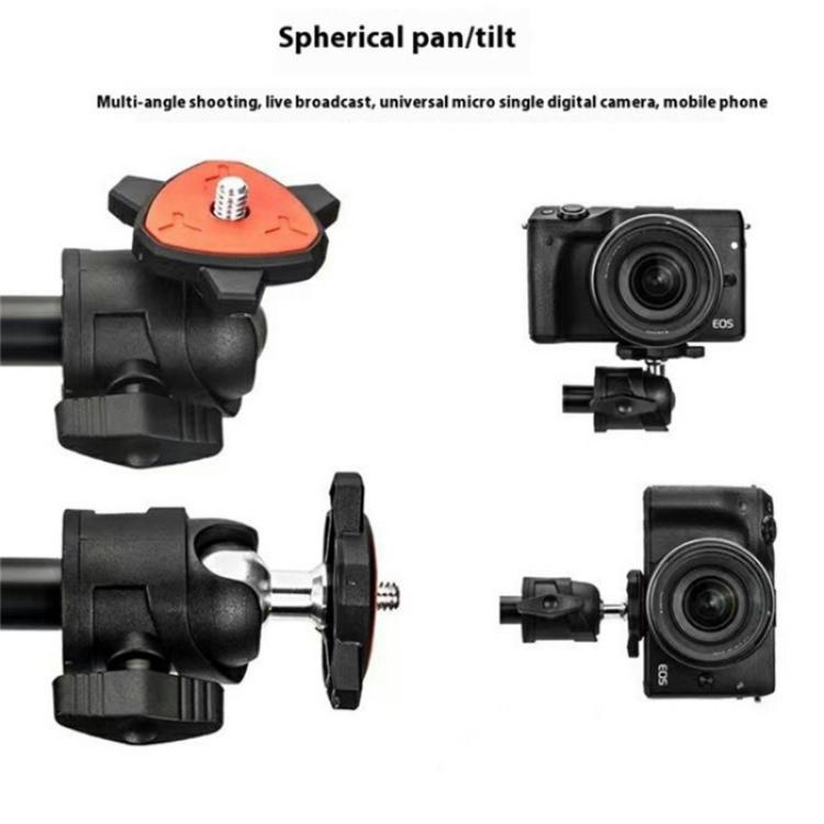 YUNTENG VCT-838 Phone Camera Livestream Overhead Shooting Monopod Stand with Remote Control, VCT-838