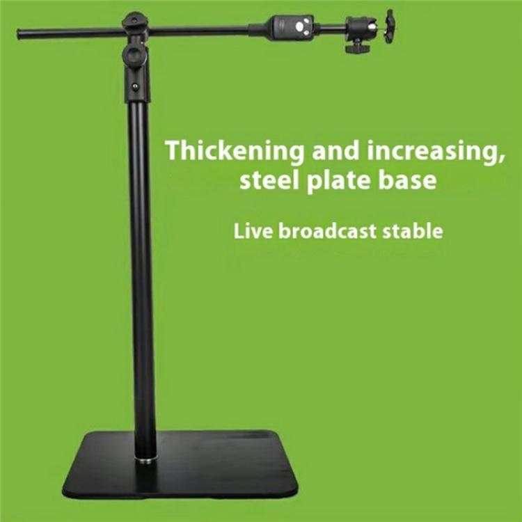 YUNTENG VCT-838 Phone Camera Livestream Overhead Shooting Monopod Stand with Remote Control, VCT-838