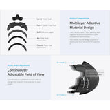 BOBOVR F3 For Meta Quest 3 Replacement Face Mask Cooling Padding VR Headset Face Cushion