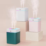 A7 USB Large Mist Volume Dual Spray Humidifier With Dazzling Streaming Light
