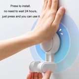 Household Suction Cup Nail-free Universal Shower Head Bracket(White)