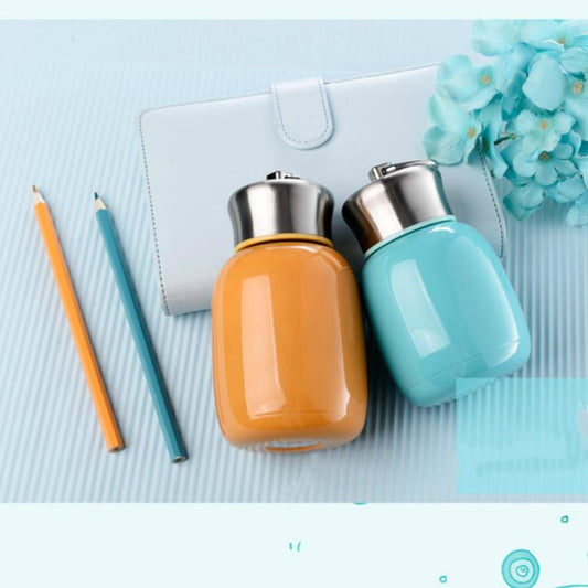 Mini Cute Coffee Vacuum Flasks Thermos Stainless Steel Cup Travel Drink Water Bottle Thermoses Mugs 200ML
