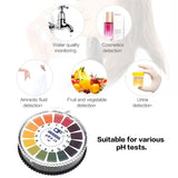 5Meters 0-14 PH Test Paper Alkaline Acid Indicator Paper For Water Urine Saliva Litmus Testing Measuring Analysis Kits