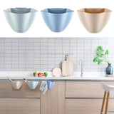 Kitchen Cupboard Back Garbage Bin Cabinet Door Garbage Trash Storage Hanging Trash Rack
