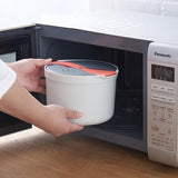 Kitchenware Microwave Oven Utensils Rice Cooker Heating Steamer Pot Steamed Rice Box
