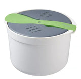 Kitchenware Microwave Oven Utensils Rice Cooker Heating Steamer Pot Steamed Rice Box
