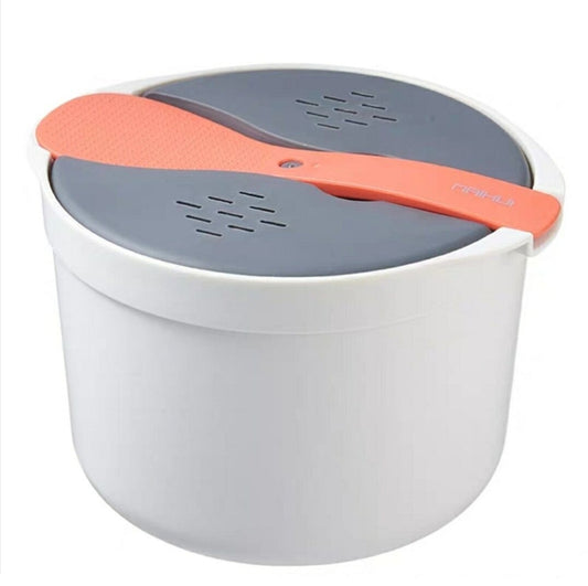 Kitchenware Microwave Oven Utensils Rice Cooker Heating Steamer Pot Steamed Rice Box