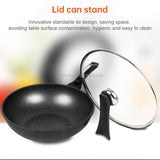 Non-stick Pan without Oil Fume Suitable for Gas Cooker Iduction Cooker