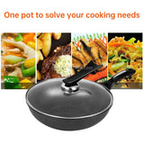 Non-stick Pan without Oil Fume Suitable for Gas Cooker Iduction Cooker