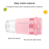 Portable USB Rechargeable Mini Household Electric Fruit Juicer(Pink)