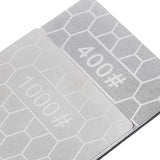 Square Knife Sharpener Whetstone Stone Disc Grit Kitchen Tools Honeycomb Diamond Grinding Blade